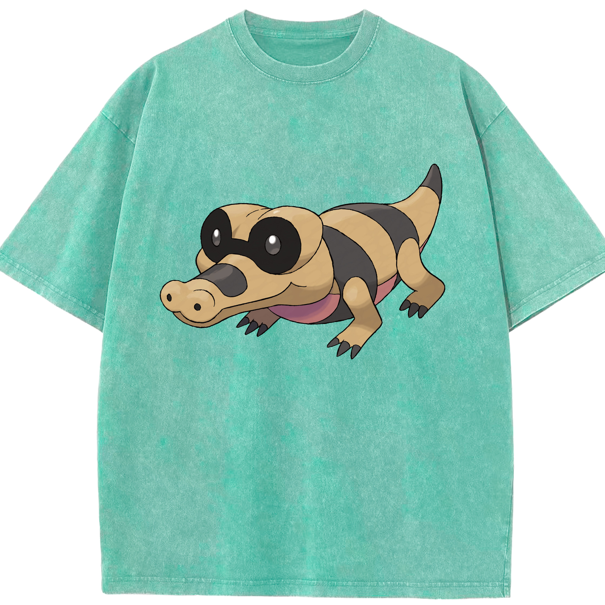（画像用） ポケットモンスター Pokémon 綿100% ヴィンテージ風 半袖Tシャツ（フロントプリント）